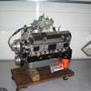 (street engine) 406 c.i street/strip engine. steel gm block, rhs 220 cylinder heads, performer rpm air gap intake.